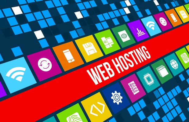 web hosting icons apps symbols 